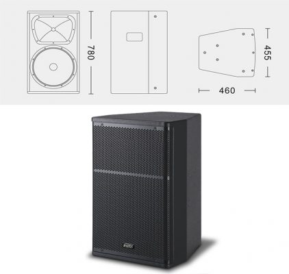 Cấu tạo loa hội trườngf FONY MD-115