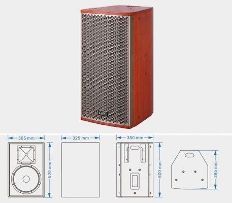 Thiết kế loa hội trường FONY GL-812