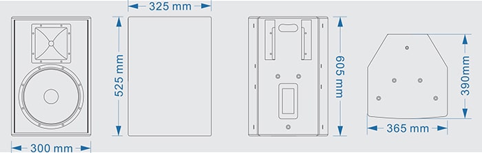 Cấu tạo loa hội trường FONY DL-12